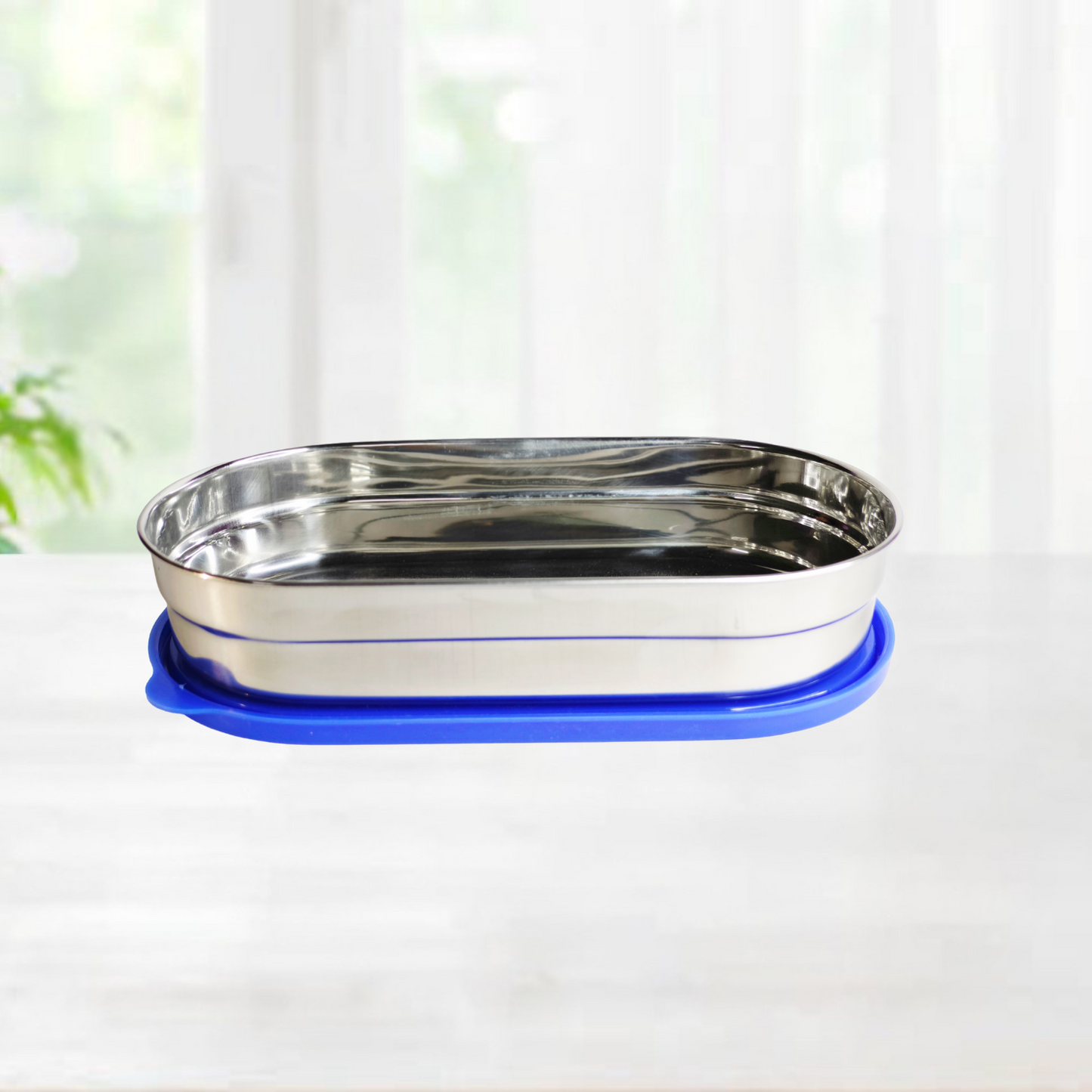 PackVibe Stainless Steel Lunch Box – 3 Containers with Roti Box & Insulated Bag – Leakproof, Office & School Use