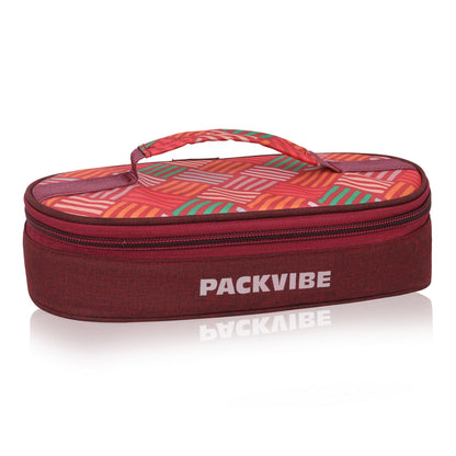 Packvibe Eco Premium| Red, Office use, School, Leak-Proof 2 Containers Lunch Box  (750 ml, Thermoware)